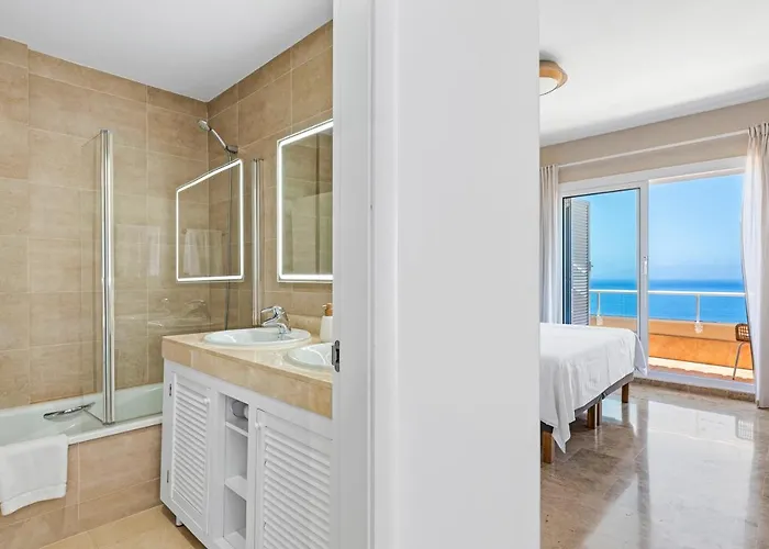 Casa Mila: Encanto Con Vista Al Mar Apartament *